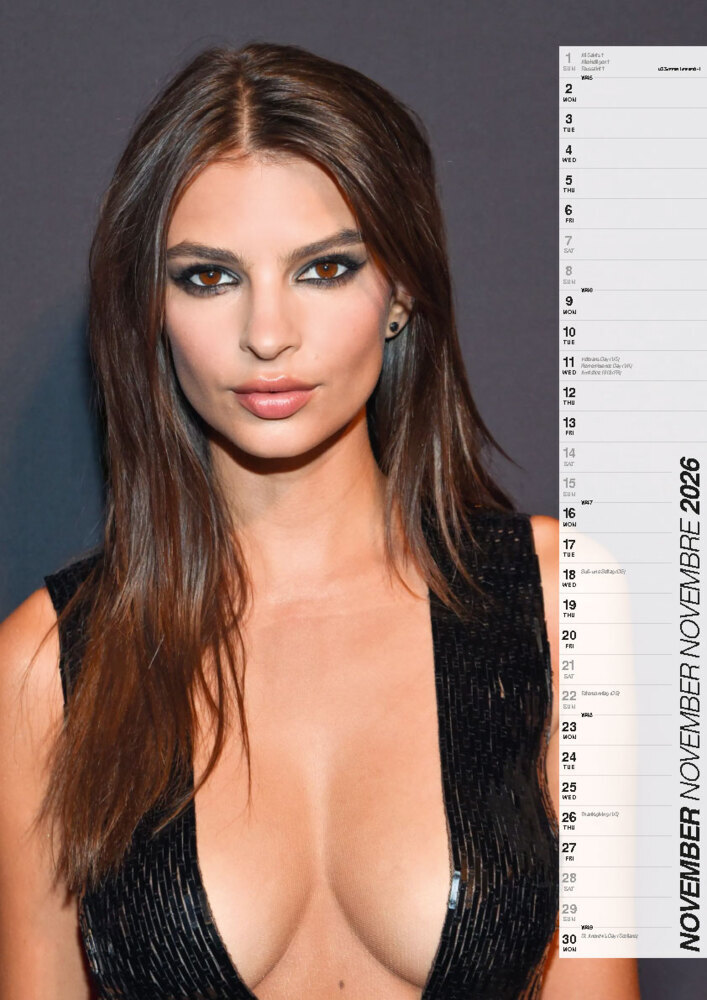 Weitere Ansicht: Emily Ratajkowski Kalender 2026