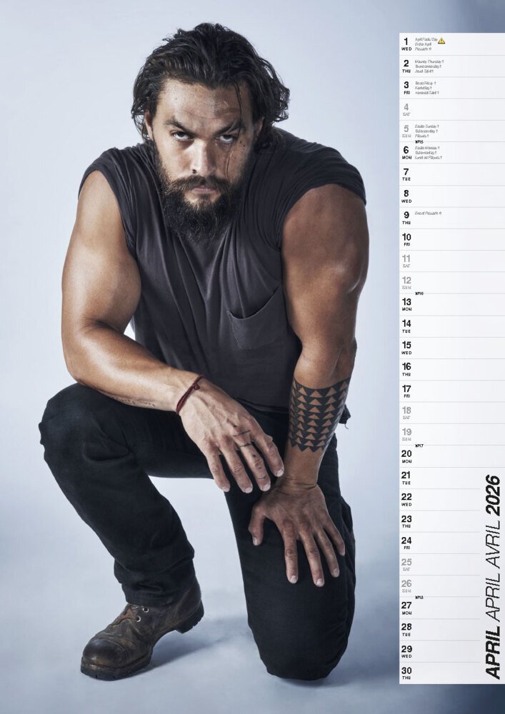 Weitere Ansicht: Jason Momoa Kalender 2026