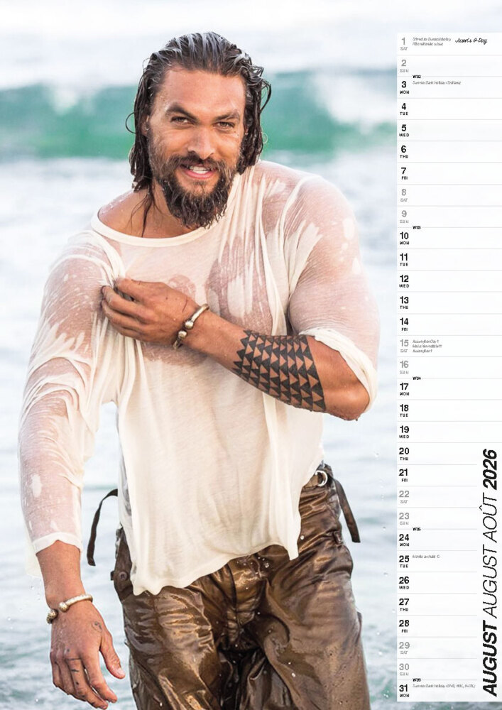 Weitere Ansicht: Jason Momoa Kalender 2026