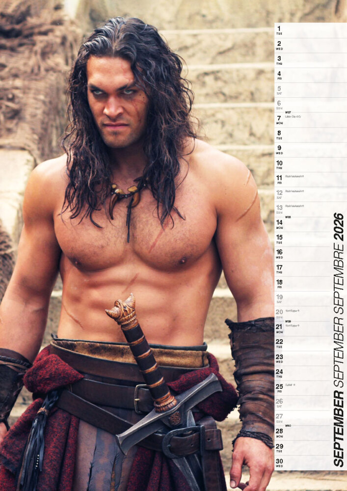 Weitere Ansicht: Jason Momoa Kalender 2026