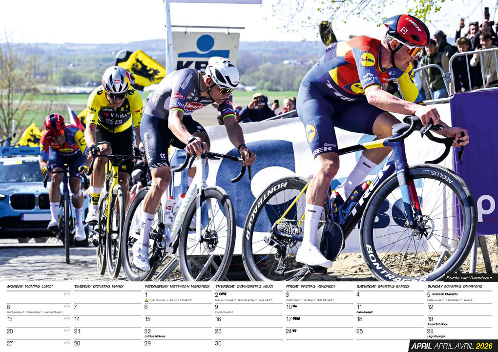 Weitere Ansicht: Radsport Kalender 2026