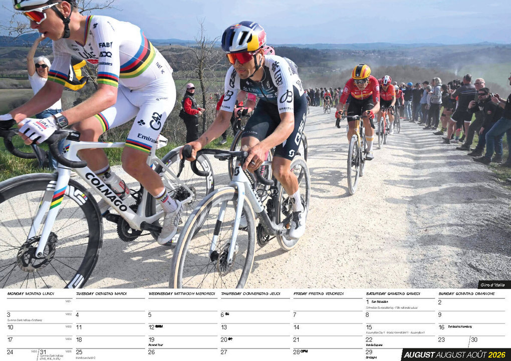 Weitere Ansicht: Radsport Kalender 2026