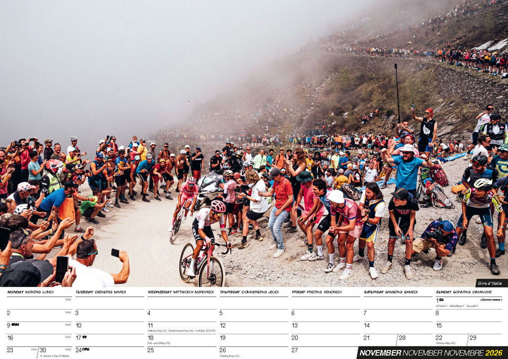 Weitere Ansicht: Radsport Kalender 2026