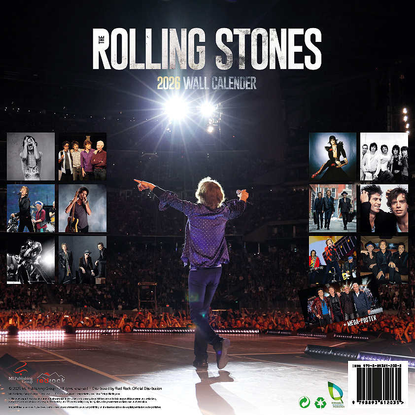 Weitere Ansicht: The Rolling Stones Kalender 2026