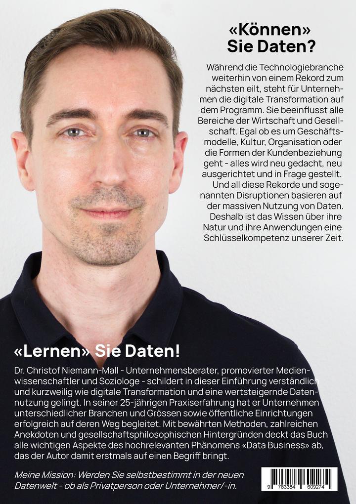 Weitere Ansicht: Data Business: Wie digitale Transformation gelingt | Christof Niemann-Mall
