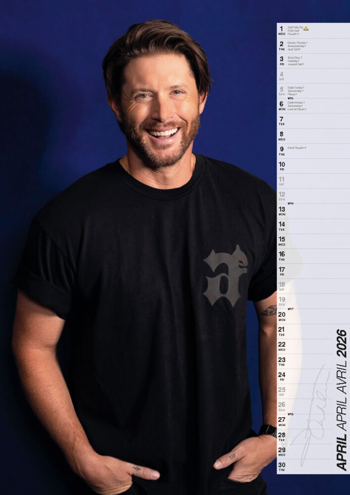 Weitere Ansicht: Jensen Ackles Kalender 2026