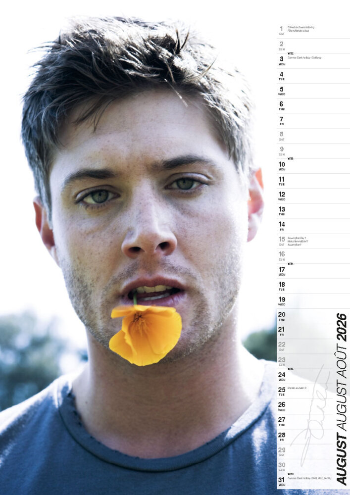 Weitere Ansicht: Jensen Ackles Kalender 2026