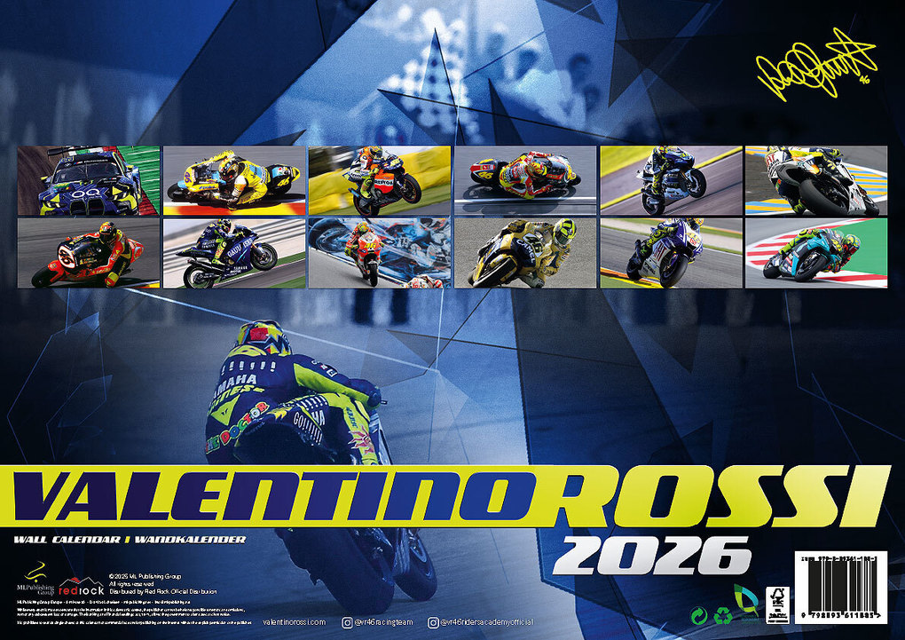 Weitere Ansicht: Valentino Rossi Kalender 2026