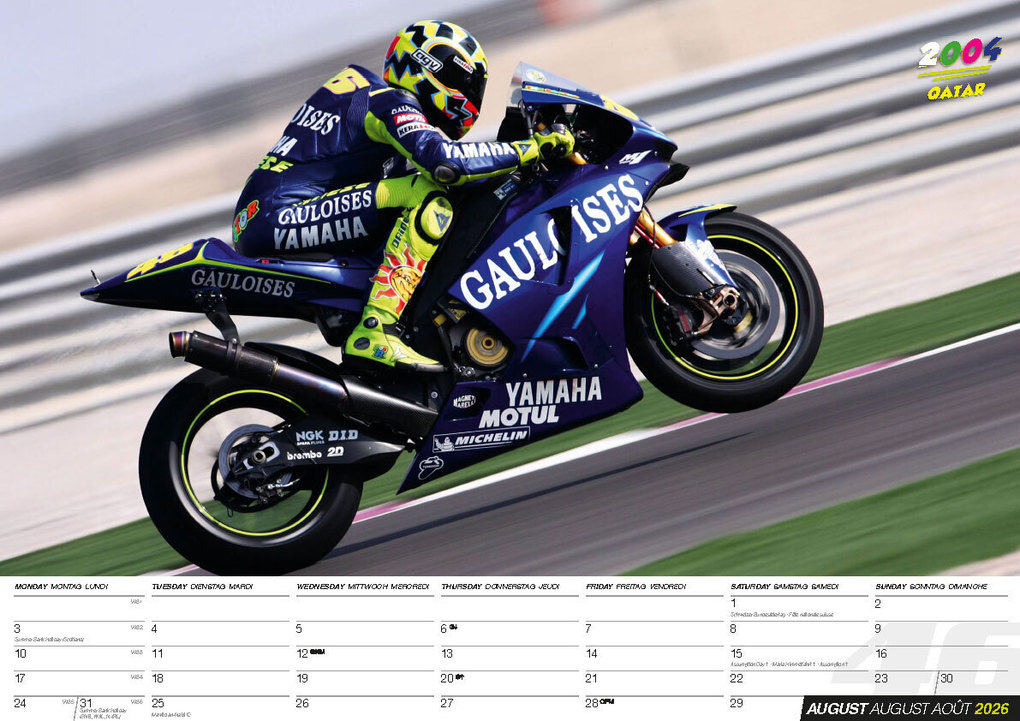 Weitere Ansicht: Valentino Rossi Kalender 2026