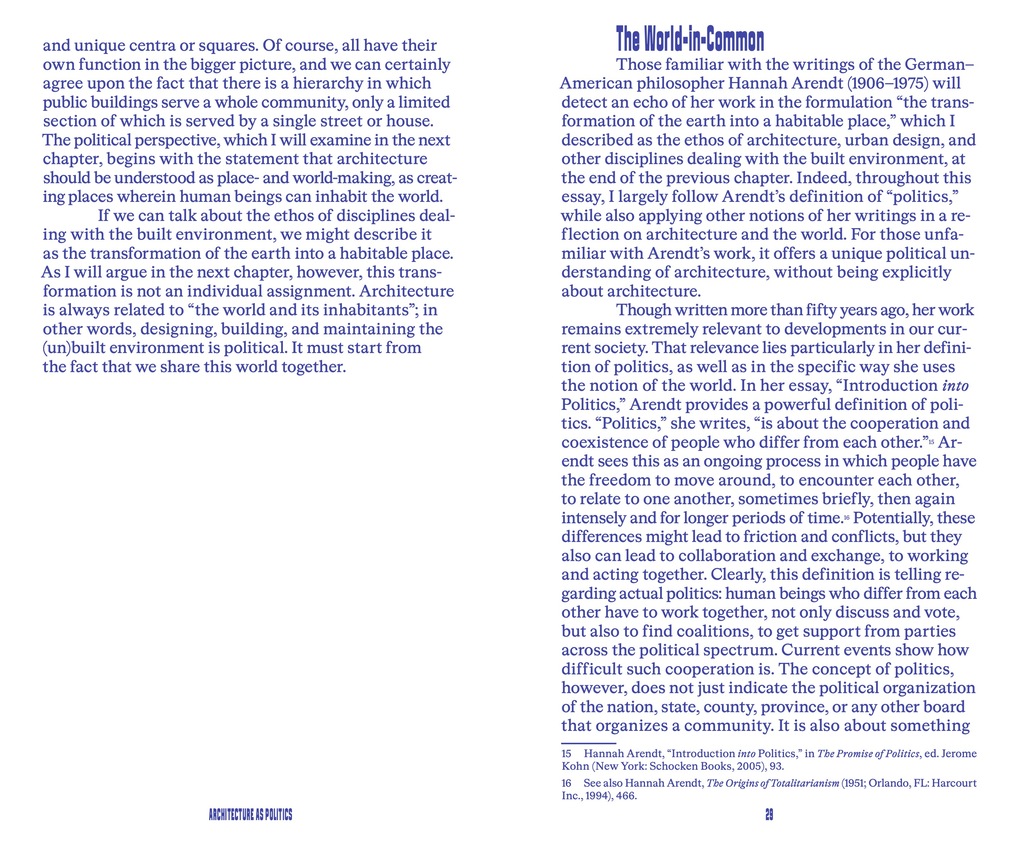 Weitere Ansicht: Space is Politics | Hans Teerds