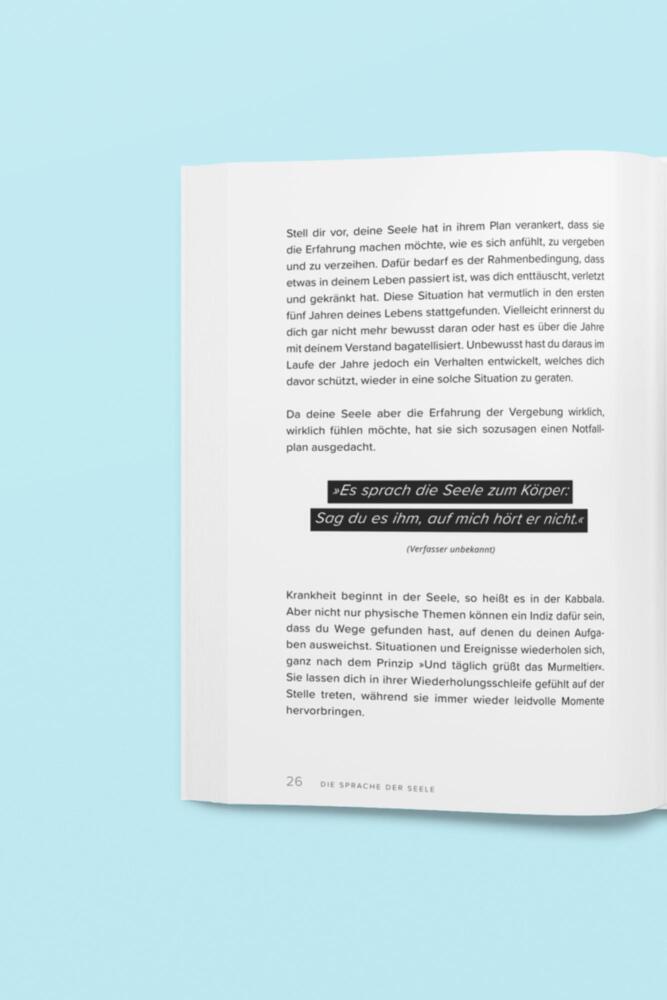 Weitere Ansicht: Die Sprache der Seele - Verstehe die Ereignisse deines Lebens. | Susanne Evers