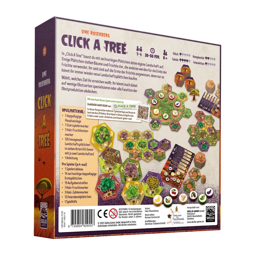 Weitere Ansicht: Click a Tree | Uwe Rosenberg