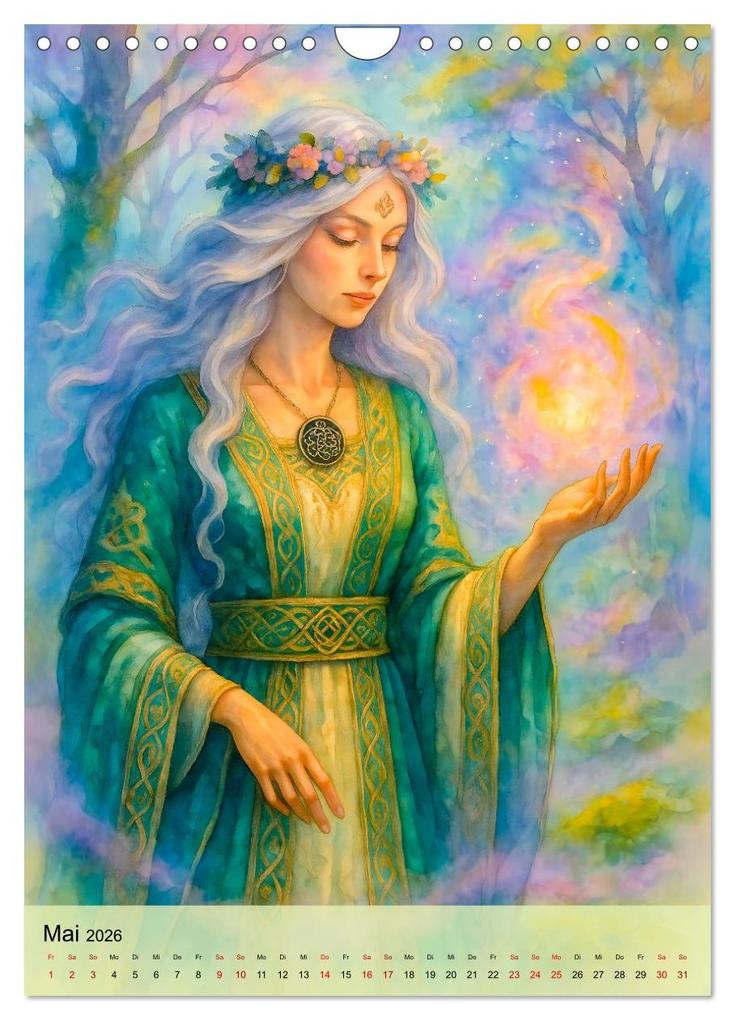Weitere Ansicht: Mystische Druiden - Verbindung von Mythos, Natur und Magie (Wandkalender 2026 DIN A4 hoch), CALVENDO Monatskalender | Anja Frost, Calvendo
