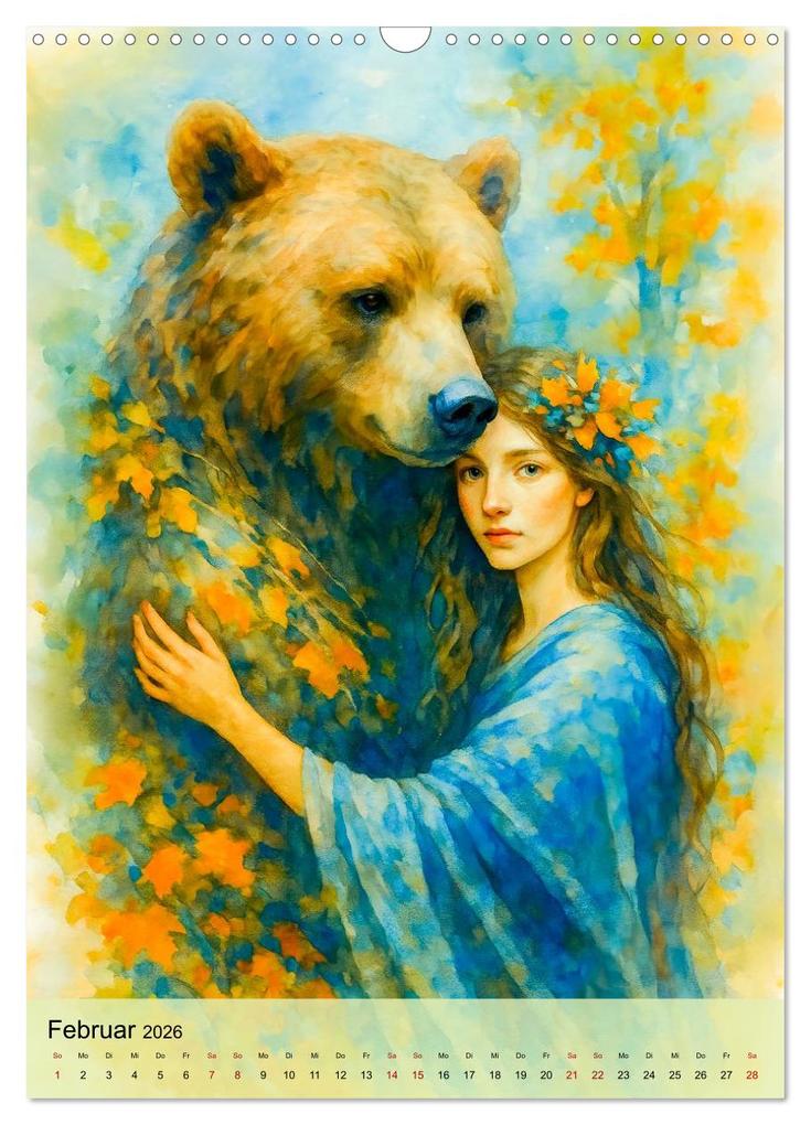 Weitere Ansicht: Mystische Druiden - Verbindung von Mythos, Natur und Magie (Wandkalender 2026 DIN A3 hoch), CALVENDO Monatskalender | Anja Frost, Calvendo