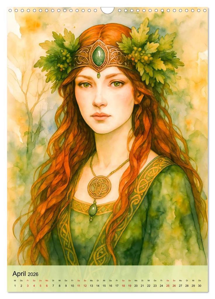 Weitere Ansicht: Mystische Druiden - Verbindung von Mythos, Natur und Magie (Wandkalender 2026 DIN A3 hoch), CALVENDO Monatskalender | Anja Frost, Calvendo