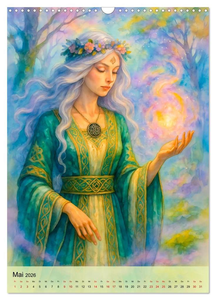 Weitere Ansicht: Mystische Druiden - Verbindung von Mythos, Natur und Magie (Wandkalender 2026 DIN A3 hoch), CALVENDO Monatskalender | Anja Frost, Calvendo