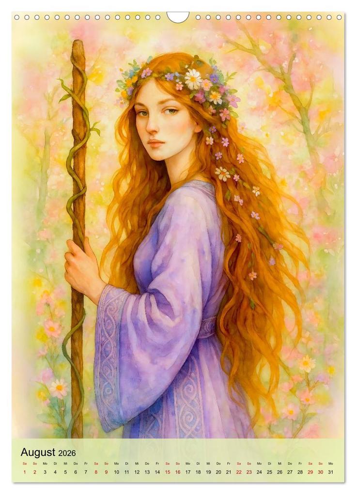 Weitere Ansicht: Mystische Druiden - Verbindung von Mythos, Natur und Magie (Wandkalender 2026 DIN A3 hoch), CALVENDO Monatskalender | Anja Frost, Calvendo