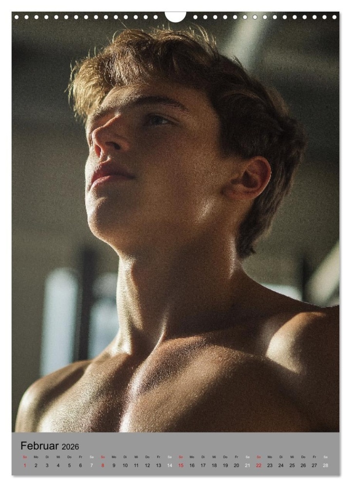 Weitere Ansicht: HEISSE TYPEN - Junge sexy Männer in Bestform (Wandkalender 2026 DIN A3 hoch), CALVENDO Monatskalender | MB Fotografie, Calvendo