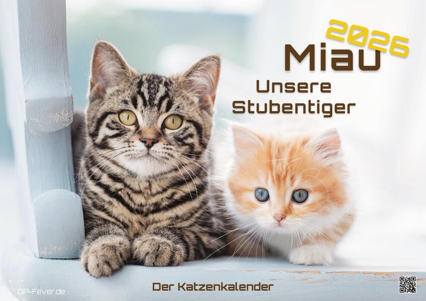 Produktbild: Miau - Unsere Stubentiger - Der Katzenkalender - 2026 - Kalender DIN A3