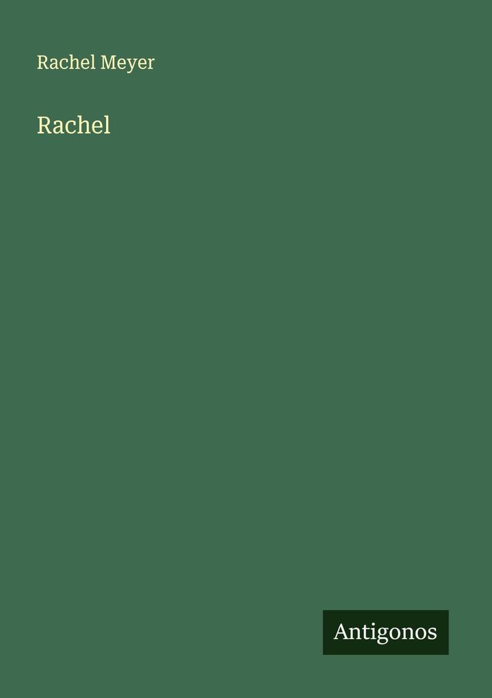 Produktbild: Rachel | Rachel Meyer