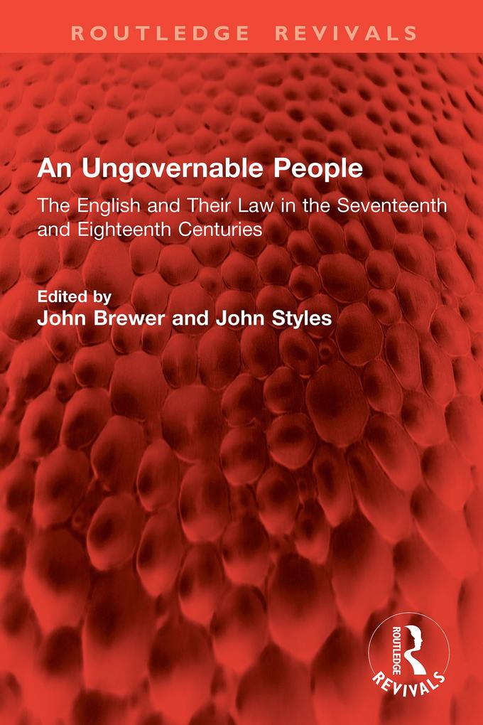 Produktbild: An Ungovernable People
