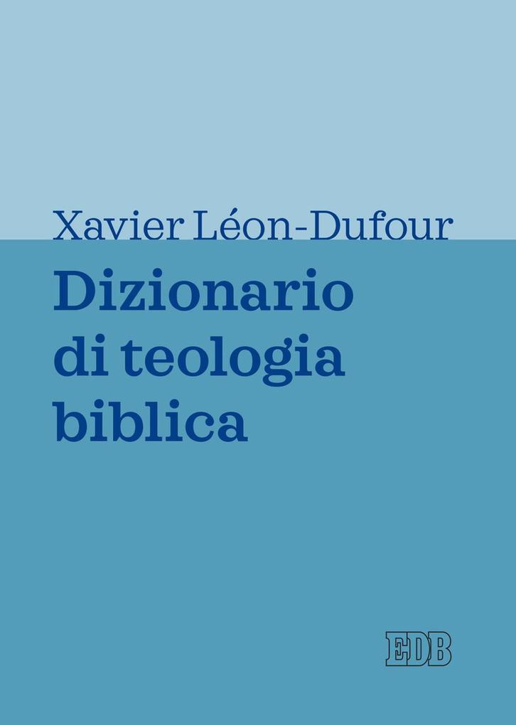 Produktbild: Dizionario di teologia biblica