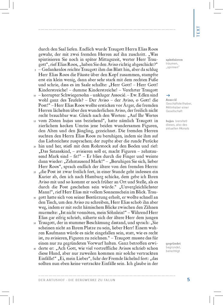 Weitere Ansicht: Der Artushof / Die Bergwerke zu Falun (Textausgabe) | Ernst Theodor Amadeus Hoffmann, E. T. A. Hoffmann