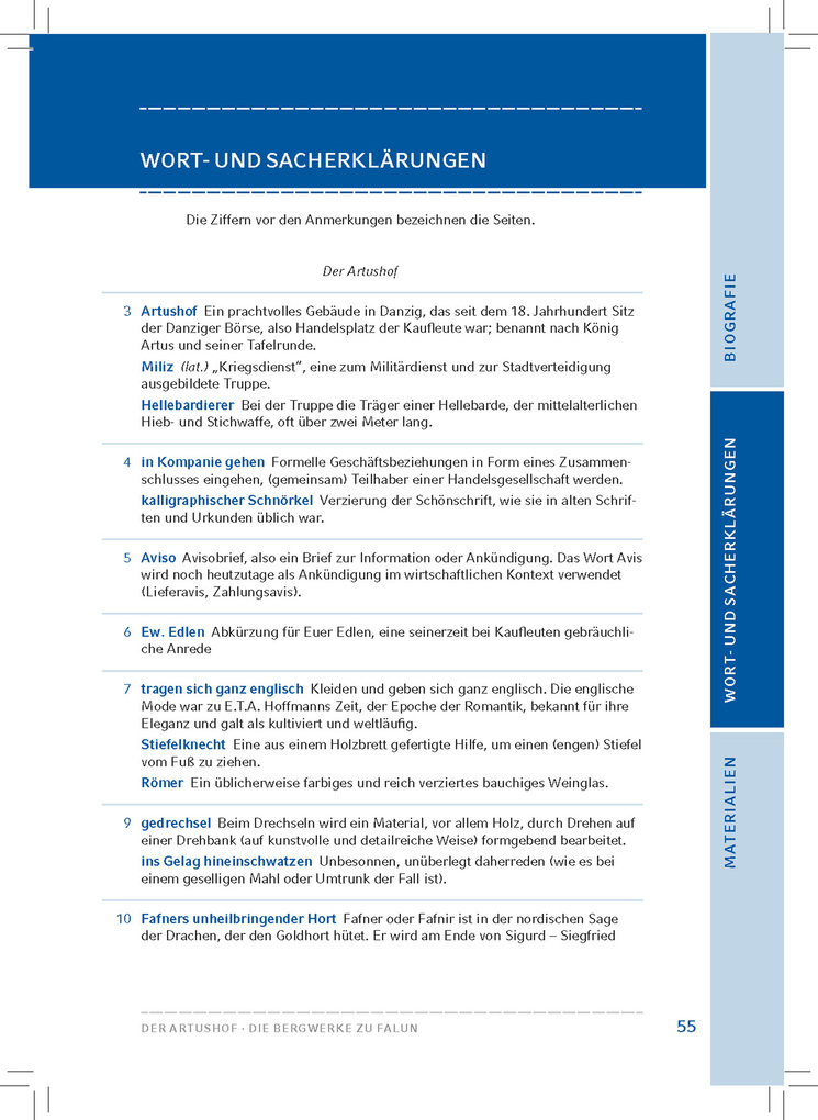 Weitere Ansicht: Der Artushof / Die Bergwerke zu Falun (Textausgabe) | Ernst Theodor Amadeus Hoffmann, E. T. A. Hoffmann