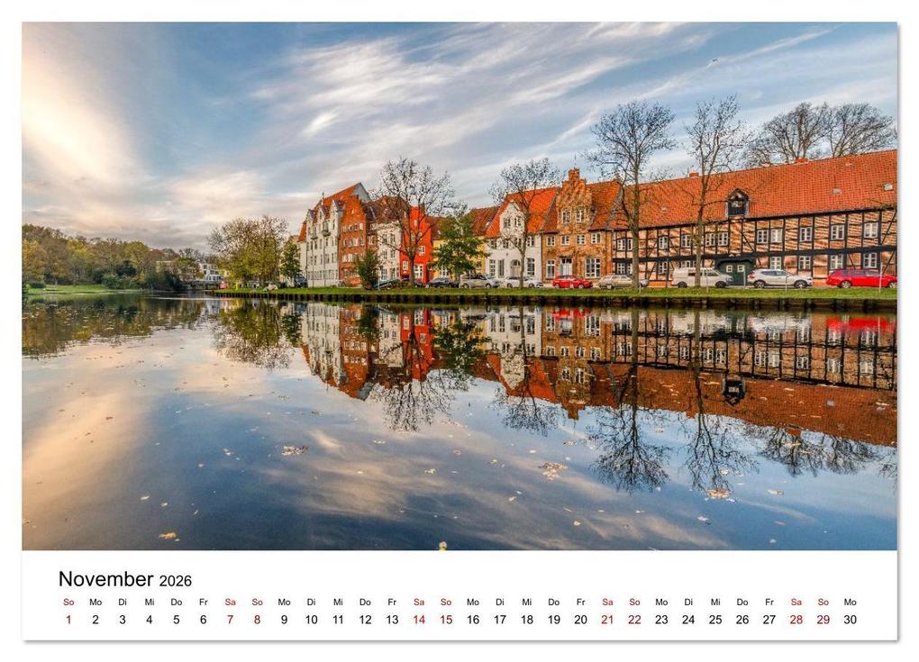 Weitere Ansicht: Lübeck - Im Licht der Zeit (Wandkalender 2026 DIN A3 quer), CALVENDO Monatskalender | Constantin Ticu, Calvendo