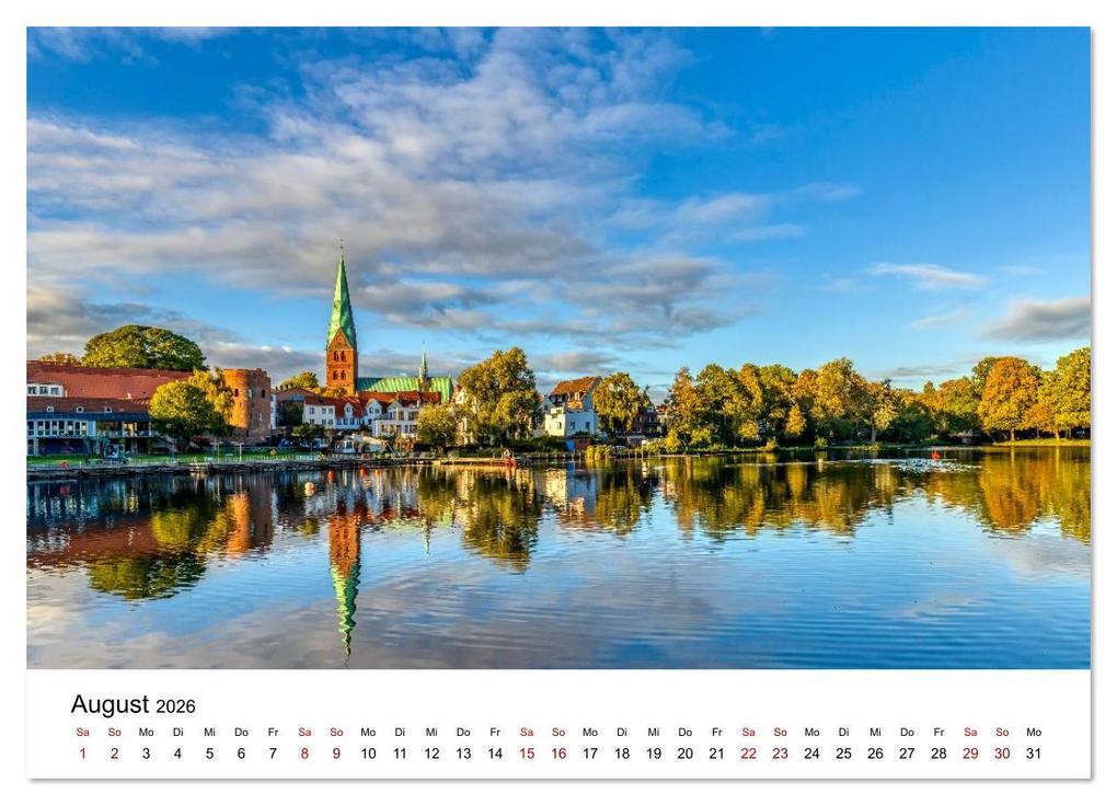 Weitere Ansicht: Lübeck - Im Licht der Zeit (Wandkalender 2026 DIN A3 quer), CALVENDO Monatskalender | Constantin Ticu, Calvendo