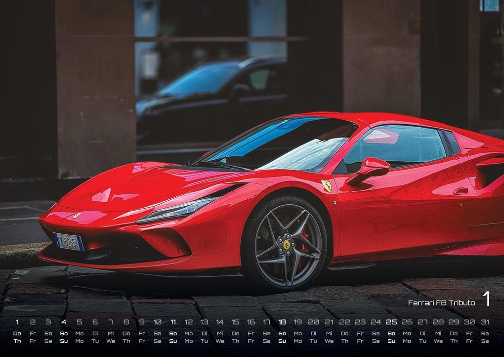 Weitere Ansicht: Sportwagen - PS-Boliden - 2026 - Kalender DIN A3