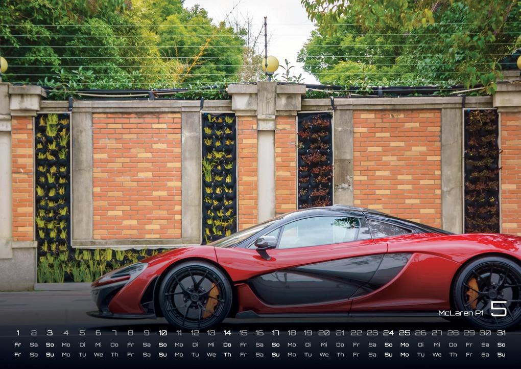 Weitere Ansicht: Sportwagen - PS-Boliden - 2026 - Kalender DIN A3