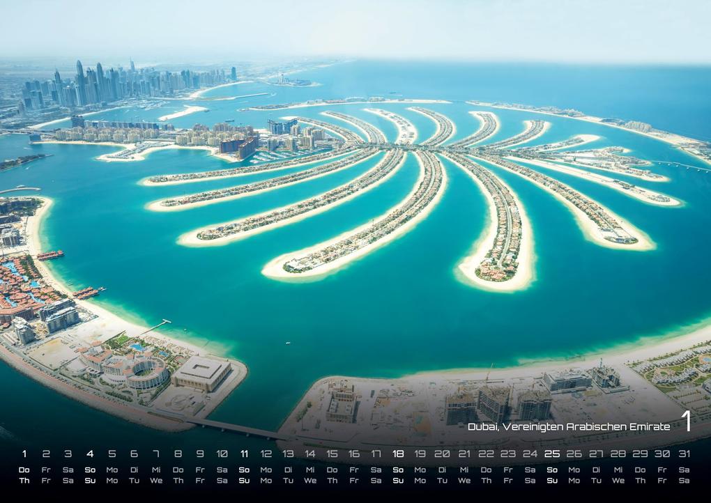 Weitere Ansicht: Luftaufnahmen - faszinierende Aufnahmen von oben - ABOVE - 2026 - Kalender DIN A3