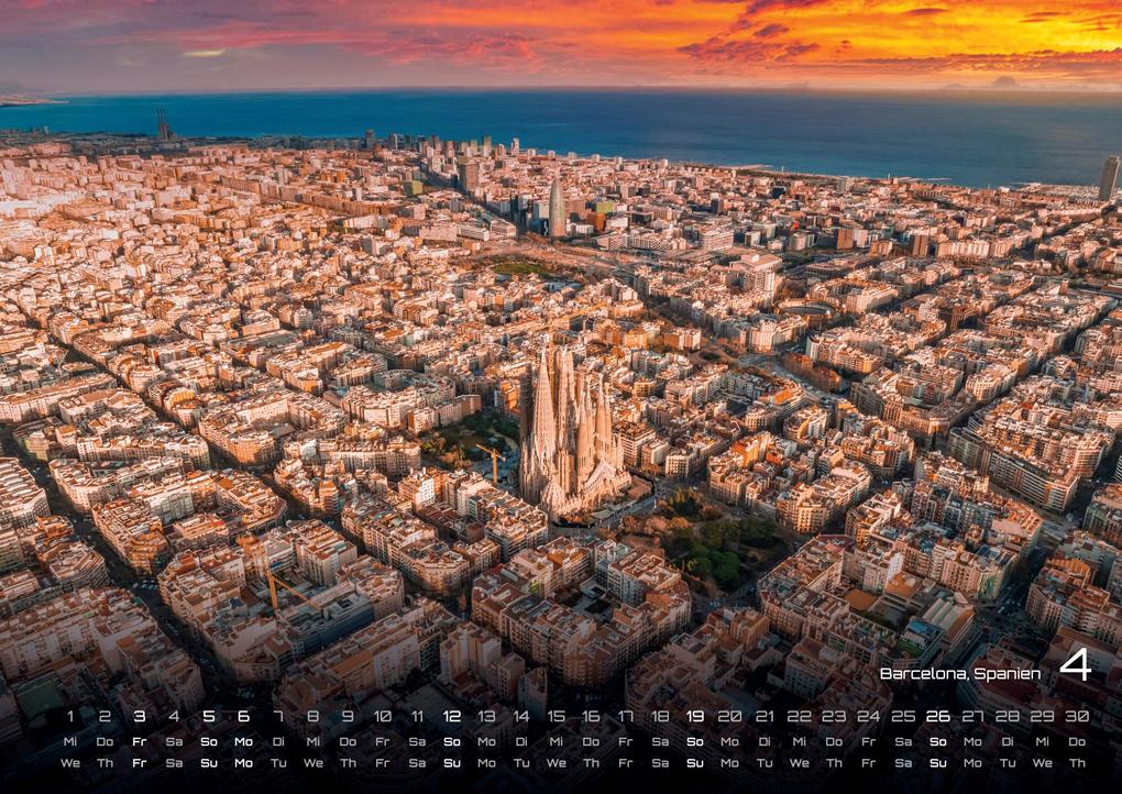 Weitere Ansicht: Luftaufnahmen - faszinierende Aufnahmen von oben - ABOVE - 2026 - Kalender DIN A3