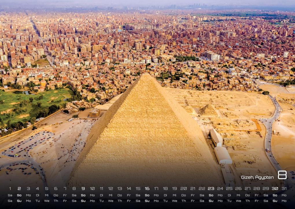 Weitere Ansicht: Luftaufnahmen - faszinierende Aufnahmen von oben - ABOVE - 2026 - Kalender DIN A3