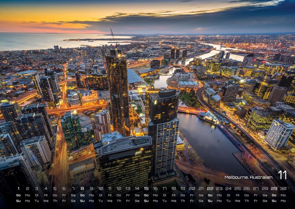 Weitere Ansicht: Luftaufnahmen - faszinierende Aufnahmen von oben - ABOVE - 2026 - Kalender DIN A3