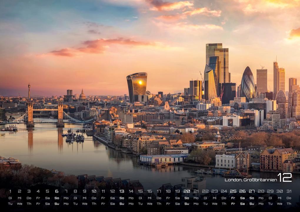 Weitere Ansicht: Luftaufnahmen - faszinierende Aufnahmen von oben - ABOVE - 2026 - Kalender DIN A3