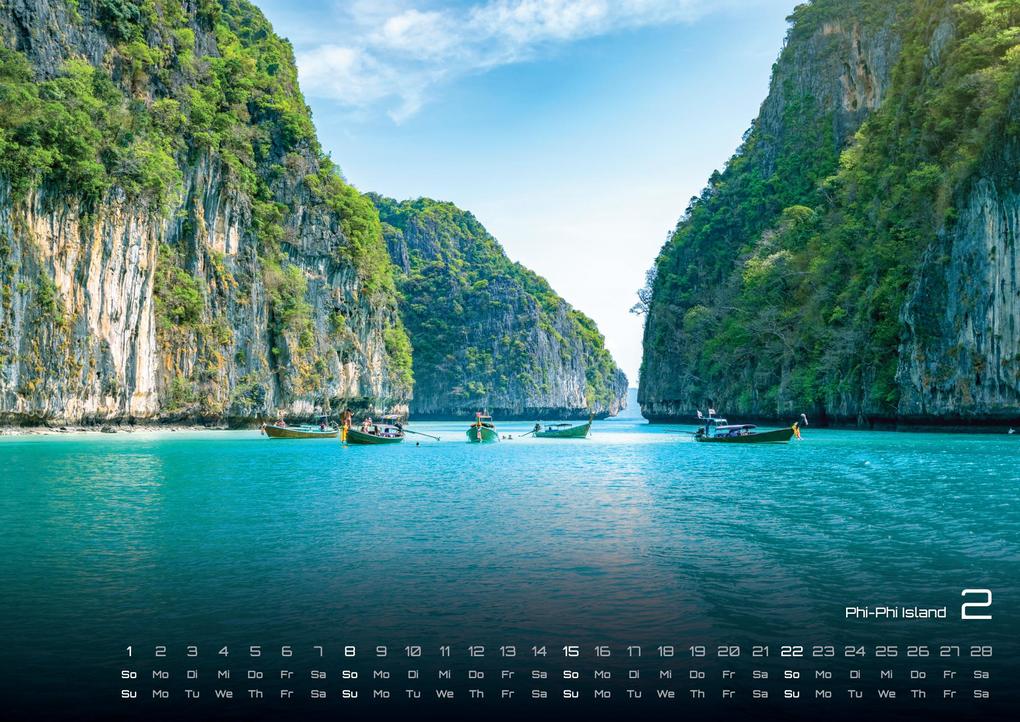 Weitere Ansicht: Thailand - Land of Smiles - 2026 - Kalender DIN A3