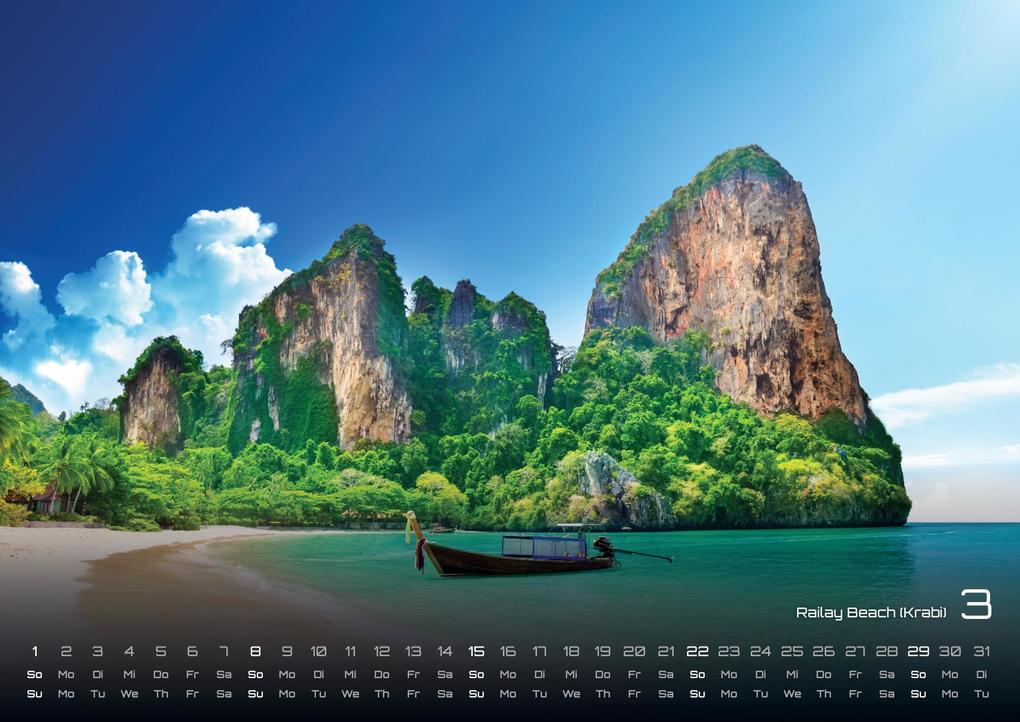 Weitere Ansicht: Thailand - Land of Smiles - 2026 - Kalender DIN A3