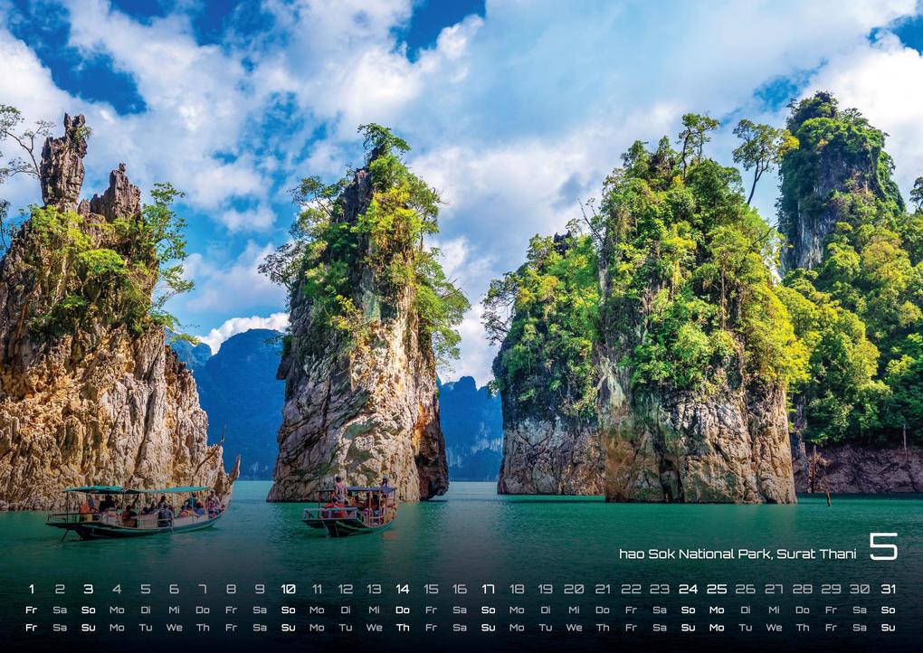 Weitere Ansicht: Thailand - Land of Smiles - 2026 - Kalender DIN A3