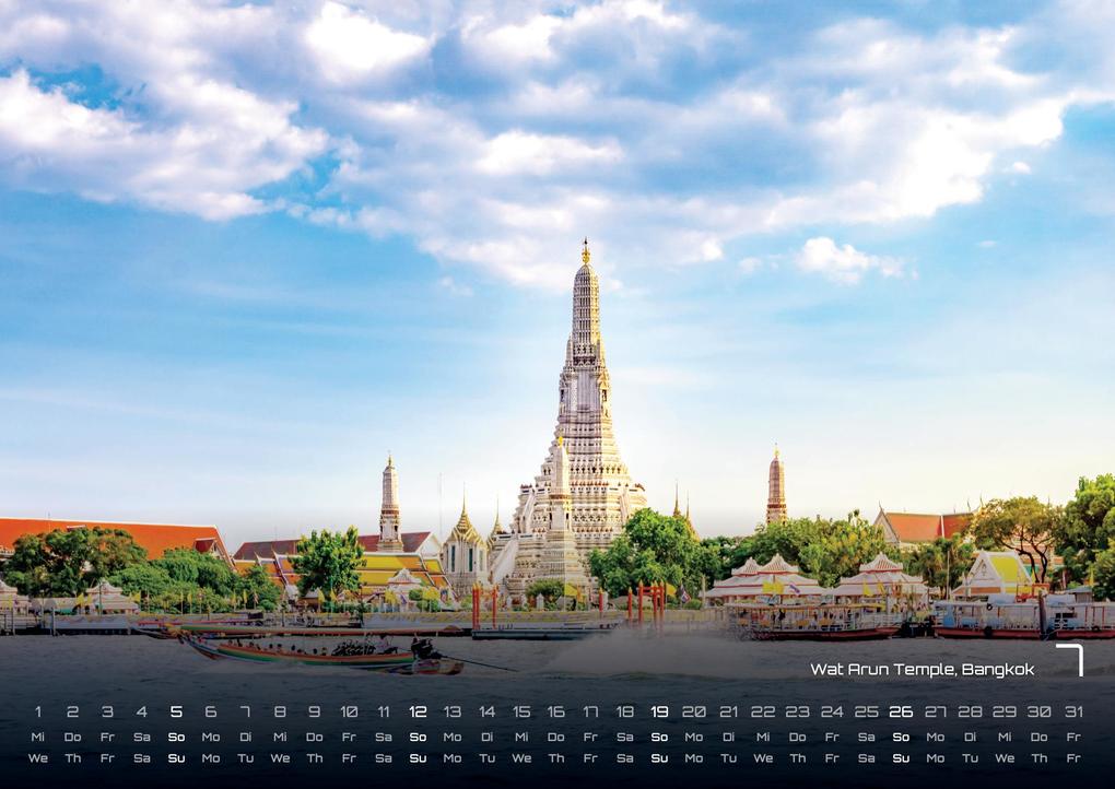 Weitere Ansicht: Thailand - Land of Smiles - 2026 - Kalender DIN A3