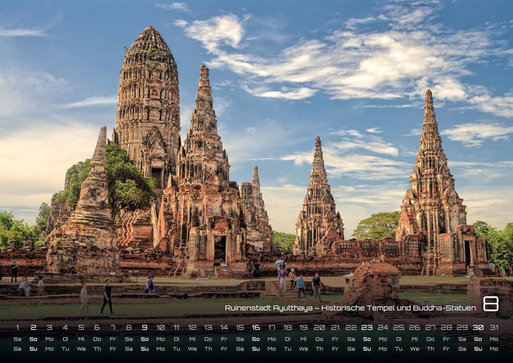 Weitere Ansicht: Thailand - Land of Smiles - 2026 - Kalender DIN A3