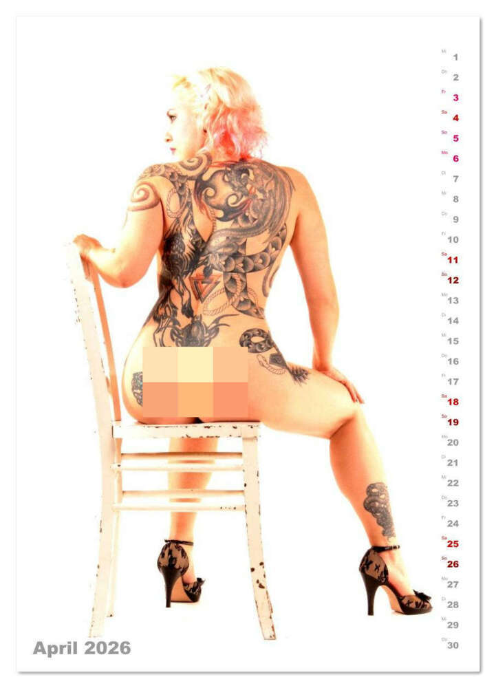Weitere Ansicht: Intime Tattoos (Wandkalender 2026 DIN A3 hoch), CALVENDO Monatskalender | Lichtgestalt Lichtgestalt, Calvendo, Lichtgestalt