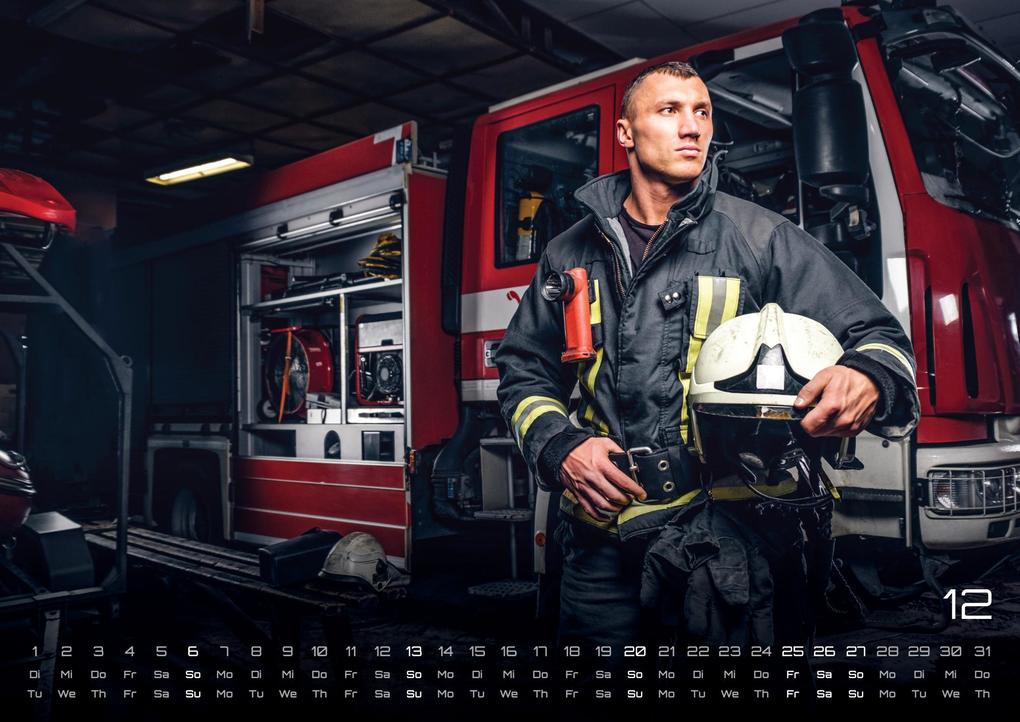 Weitere Ansicht: FIREFIGHTER - Retter in der Not - Feuerwehr - 2026 - Kalender DIN A3