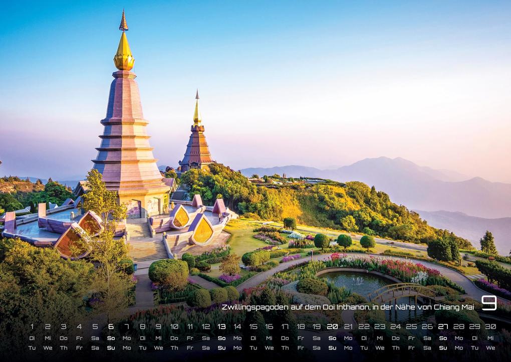 Weitere Ansicht: Thailand - Land of Smiles - 2026 - Kalender DIN A2