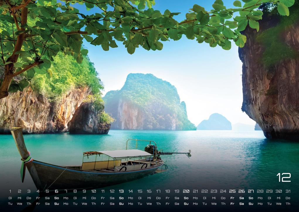 Weitere Ansicht: Thailand - Land of Smiles - 2026 - Kalender DIN A2