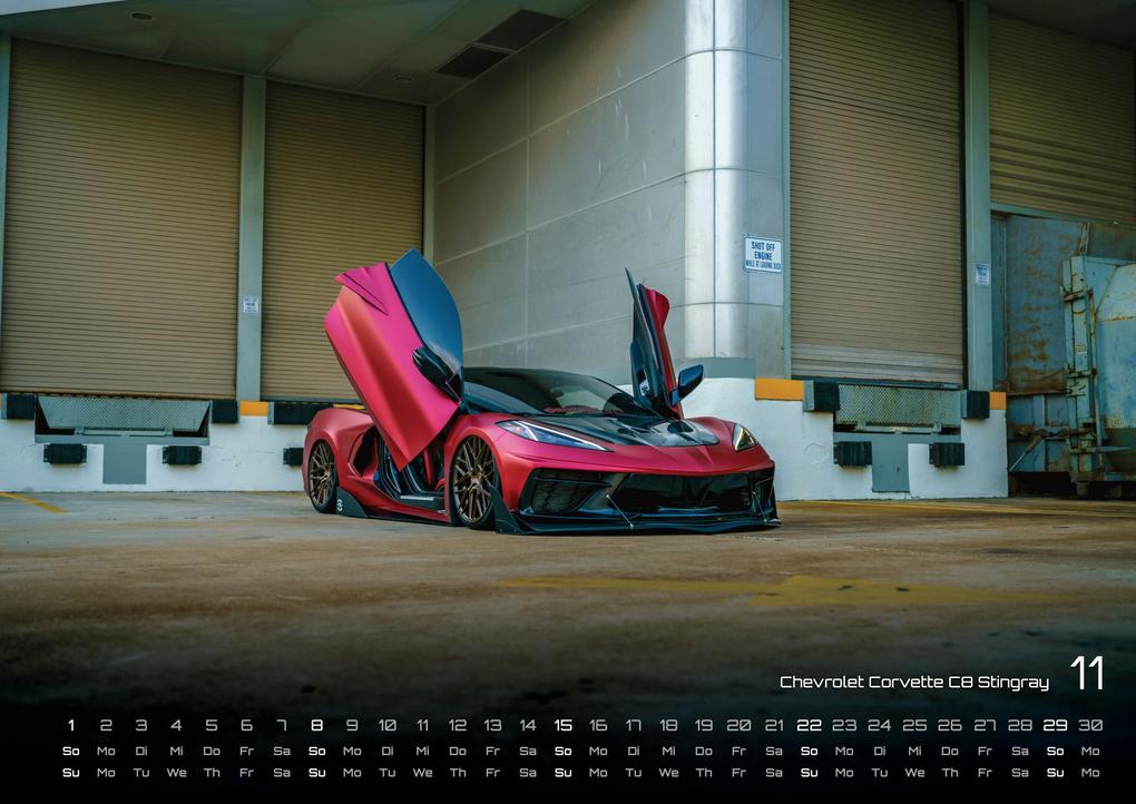 Weitere Ansicht: Sportwagen - PS-Boliden - 2026 - Kalender DIN A2