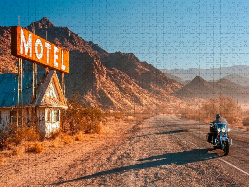 Weitere Ansicht: CALVENDO Puzzle Hier übernachten nur noch Wüstenmäuse | 1000 Teile Lege-Größe 64x48cm Foto-Puzzle fü | Calvendo