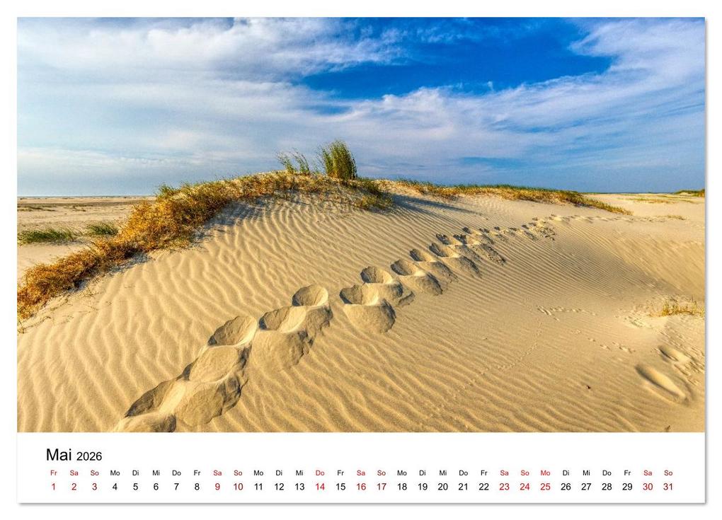 Weitere Ansicht: Insel Borkum - Ein Jahr zwischen Wind und Wellen (Wandkalender 2026 DIN A3 quer), CALVENDO Monatskalender | Constantin Ticu, Calvendo