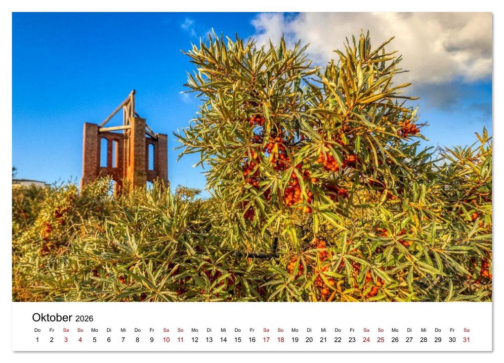 Weitere Ansicht: Insel Borkum - Ein Jahr zwischen Wind und Wellen (Wandkalender 2026 DIN A3 quer), CALVENDO Monatskalender | Constantin Ticu, Calvendo
